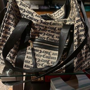 Juicy couture duffle bag